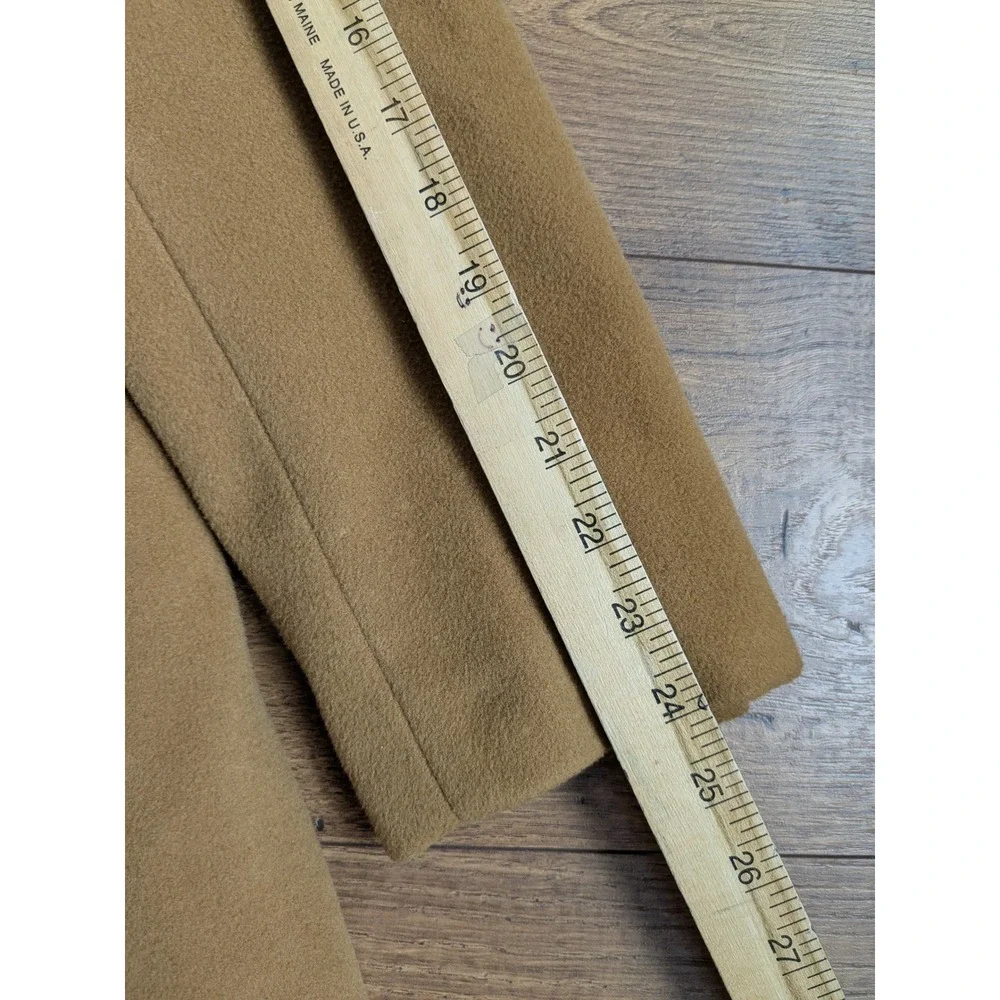 J Crew Ludlow Wool Cashmere Top Coat Camel Tan Mens Size 40S‎